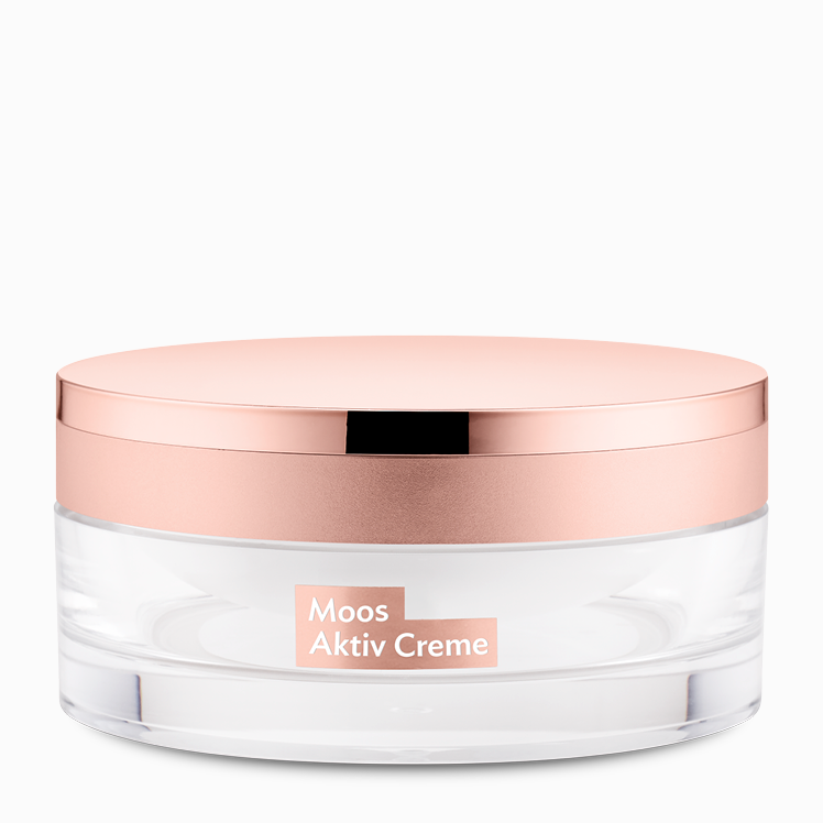 COSART Green Life Moos Aktiv Creme – verbessert die Kommunikation der Hautzellen und versorgt die Haut dadurch besser mit Feuchtigkeit, steigert die Elastizität und verfeinert das Hautbild., 50ml