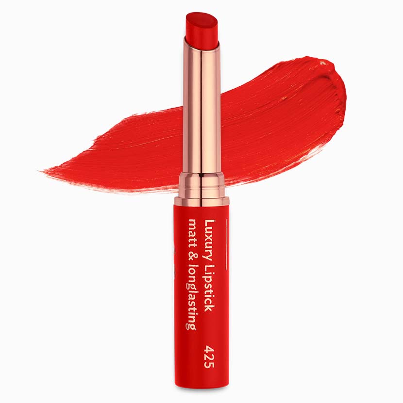 COSART Luxury Lipstick matt 425 Rot – Langanhaltend und matt sind die Schlagwörter der COSART Luxury Lipsticks., 1St., Detail