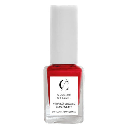 COULEUR CARAMEL Nagellack - matt lacquered ruby – Die einzigartigen Lacke mit Maniok, Rohzucker und Weizen aus biologischem Anbau punkten mit ausgezeichnetem Halt und sorgen für umwerfende Nagel-Looks mit intensivem Glanz., 11ml