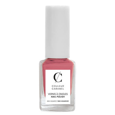 COULEUR CARAMEL Nagellack - orange coral – Die einzigartigen Lacke mit Maniok, Rohzucker und Weizen aus biologischem Anbau punkten mit ausgezeichnetem Halt und sorgen für umwerfende Nagel-Looks mit intensivem Glanz., 11ml