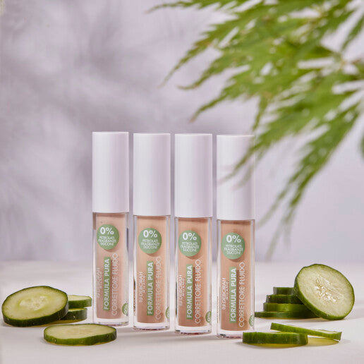 DEBORAH MILANO Formula Pura Fluid Concealer – gegen Falten, Schwellungen und dunkle Augenringe, der auch Unreinheiten und dunkle Flecken kaschiert., 4,98gr., übersicht