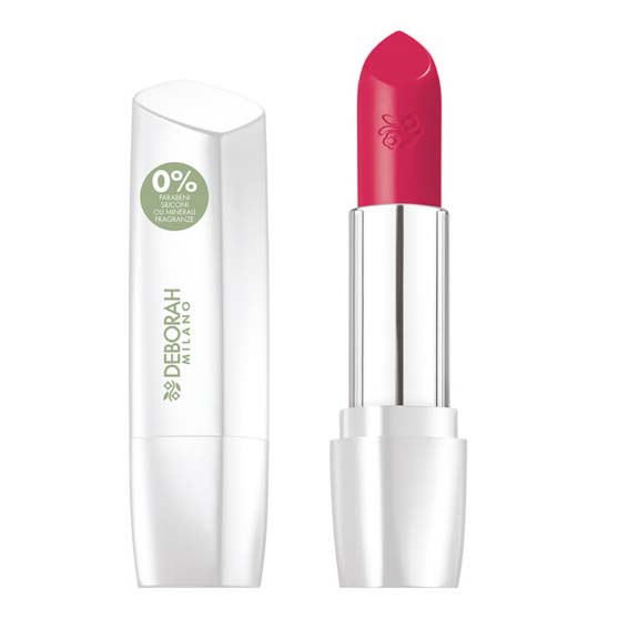 DEBORAH MILANO Formula Pura Lipstick wonderful pink – Die Lippenstifte eine mittlere bis hohe Deckkraft und verleihen den Lippen ein samtiges und strahlendes Finish., 4,4gr.