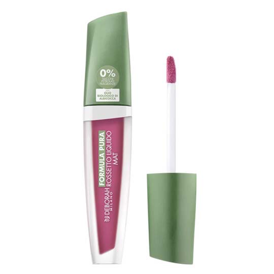 DEBORAH MILANO Formula Pura Liquid Mat Lipstick rose – Seine pigmentreiche und dabei extrem leichte Textur haftet perfekt auf den Lippen, ohne zu verschmieren, und verleiht den Lippen eine extreme Weichheit sowie volle, intensive Farbe, 1St.