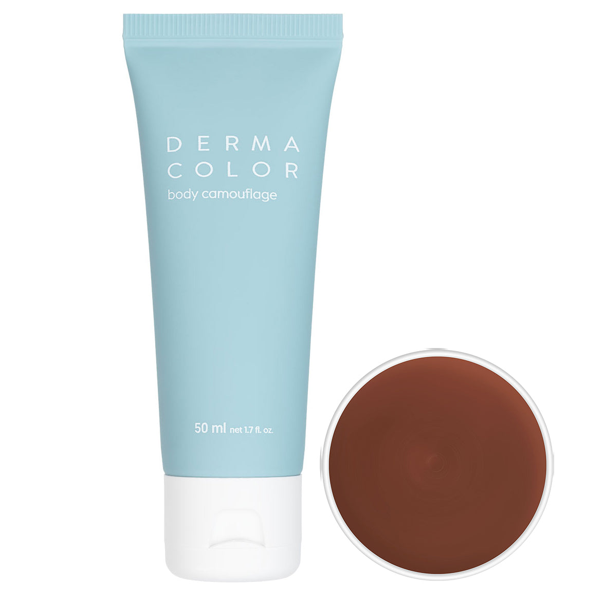 DERMACOLOR Body Camouflage d16 – dermatologisch getestetes Spezial-Make-up zur effektiven Kaschierung von farbabweichenden Hautanomalien am Körper, an Armen, Beinen und Händen., 50ml