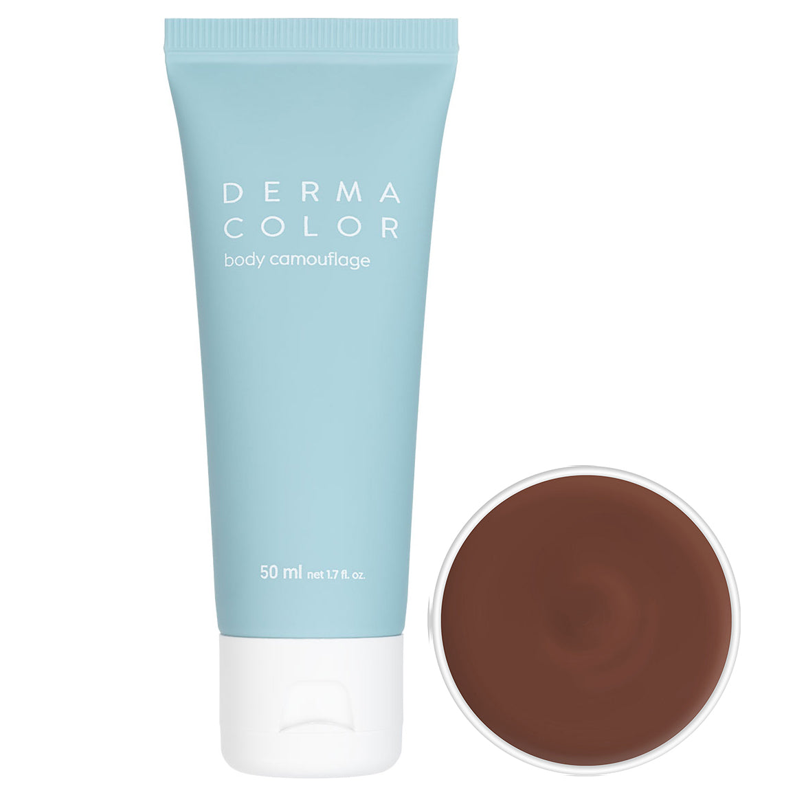 DERMACOLOR Body Camouflage d17 – dermatologisch getestetes Spezial-Make-up zur effektiven Kaschierung von farbabweichenden Hautanomalien am Körper, an Armen, Beinen und Händen., 50ml
