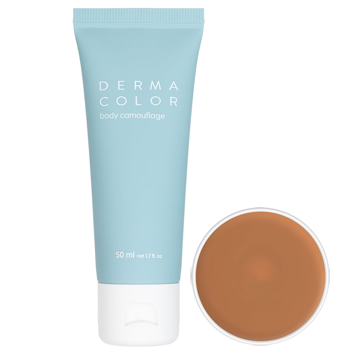DERMACOLOR Body Camouflage d19 – dermatologisch getestetes Spezial-Make-up zur effektiven Kaschierung von farbabweichenden Hautanomalien am Körper, an Armen, Beinen und Händen., 50ml