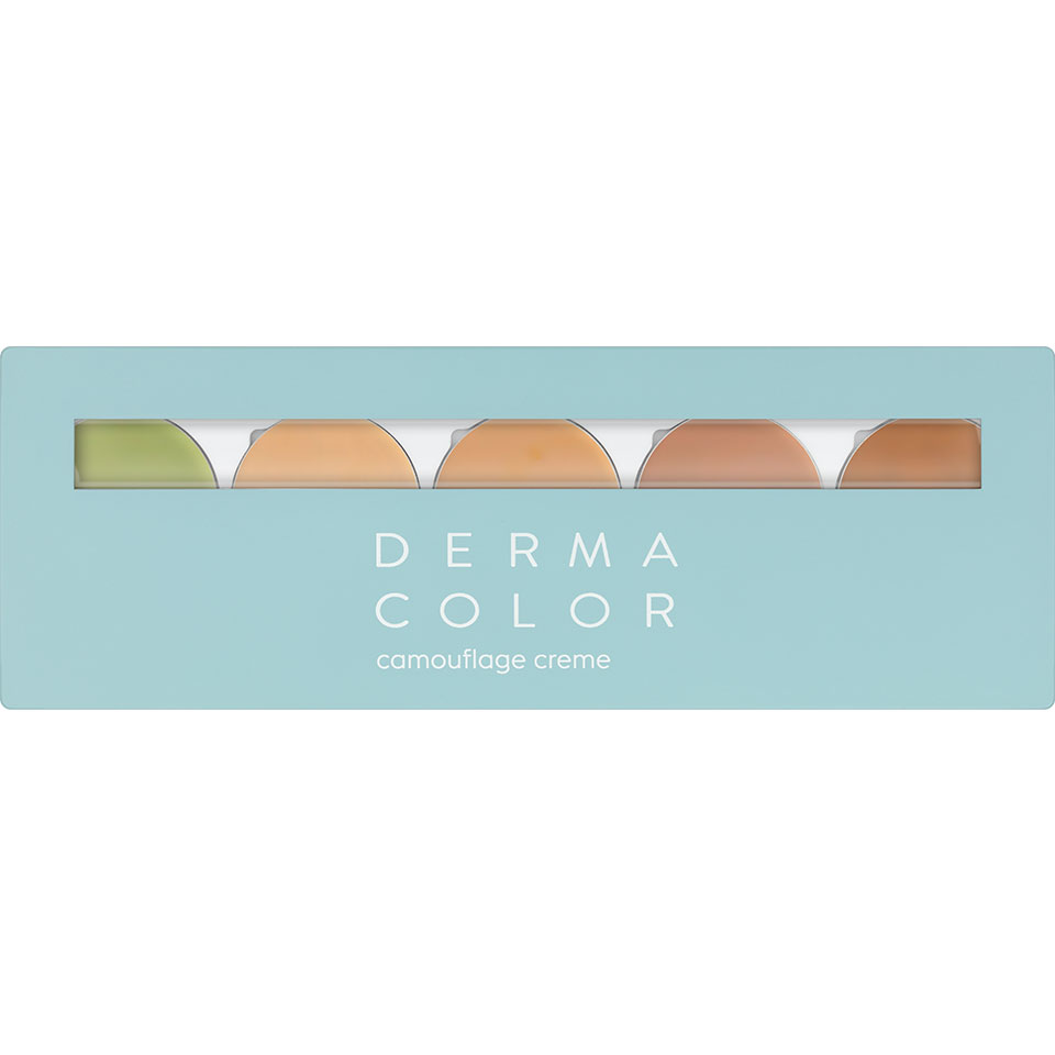 DERMACOLOR Camouflage Creme Quintett, 10g, Palette geschlossen Variante DQ4