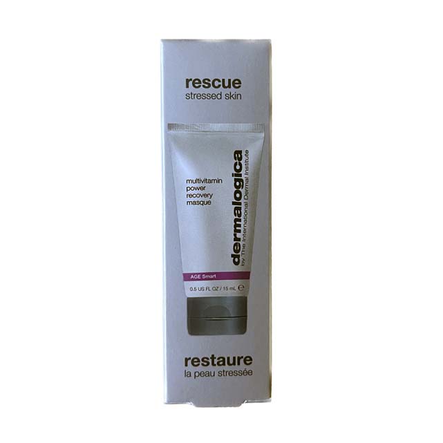 DERMALOGICA AGE smart MultiVitamin Power Recovery Masque – verbessert die Spannkraft der Haut, stimuliert die Kollagensynthese und repariert Hautschäden. Sehr sanft zur Haut., 15ml