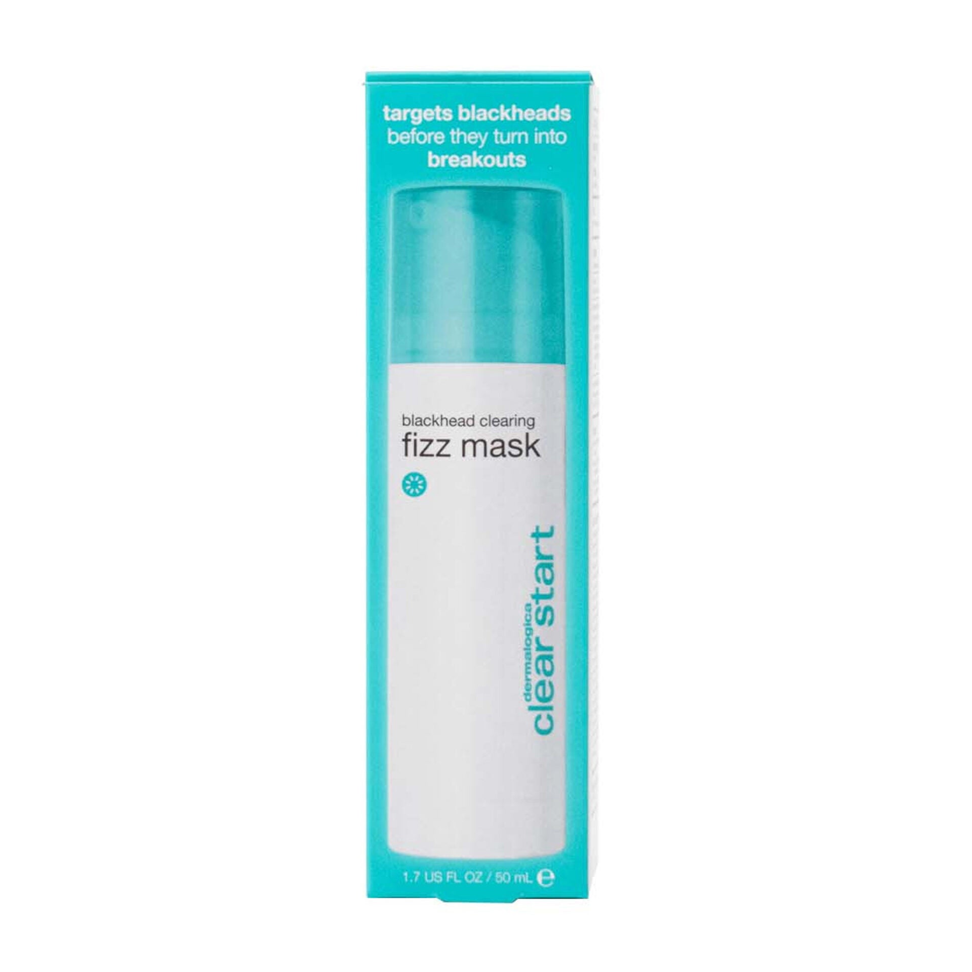 DERMALOGICA Clear Start Blackhead Clearing Fizz Mask – Der enthaltene Schwefel wirkt antimikrobiell und sorgt so für eine reine Haut. Die Kaolin-Tonerde absorbiert überschüssiges Sebum und klärt die Haut., 50ml, box