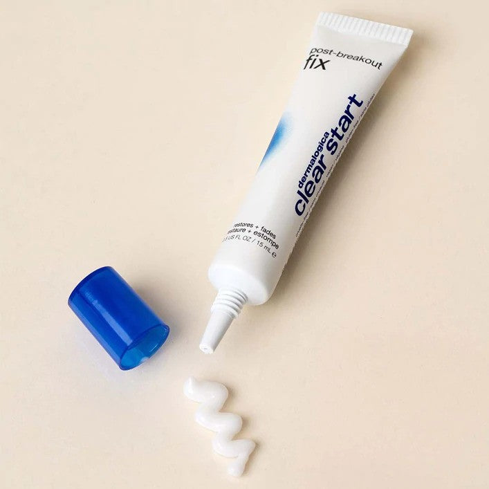 DERMALOGICA Clear Start Post-Breakout Fix - Serum für unreine Haut – Post-Breakout Fix lässt Pickelmale und postinflammatorische Hyperpigmentierungen schnell verblassen, die nach einem entzündeten Pickel sonst lange auf der Haut verbleiben.&nbsp;, 15ml, Textur