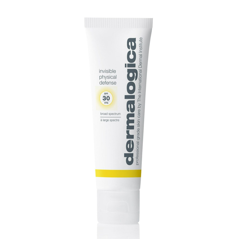 DERMALOGICA Invisible Physical Defense SPF30 – Ein physikalischer Lichtschutz mit leichter Textur, der schnell einzieht und keine weißlichen Rückstände hinterlässt, die normalerweise typisch für viele physikalische Lichtschutzmittel sind., 50ml