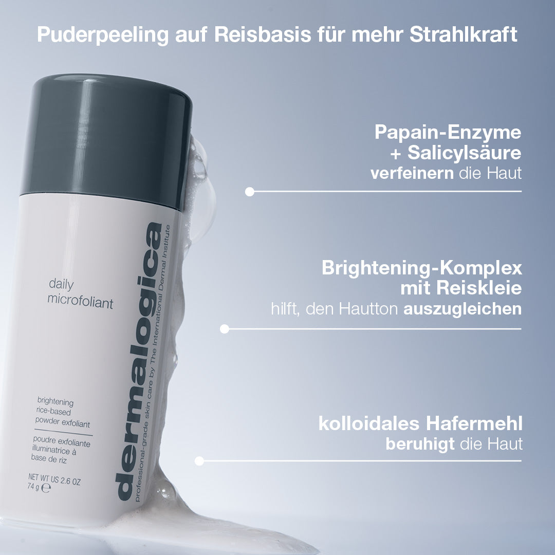 DERMALOGICA Pro Ritual: Exfoliate + Glow – Daily Microfoliant Set, -, Inhaltsstoffe