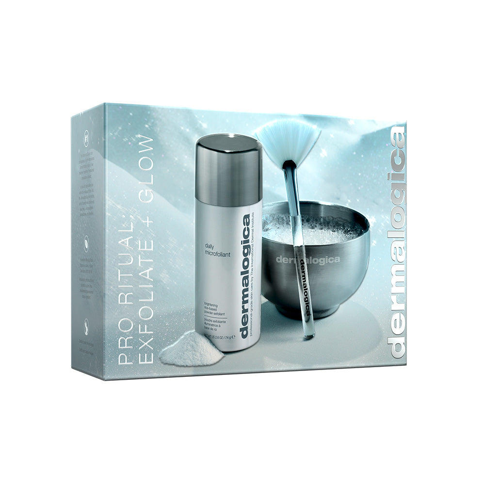 DERMALOGICA Pro Ritual: Exfoliate + Glow – Daily Microfoliant Set, -, Umkarton