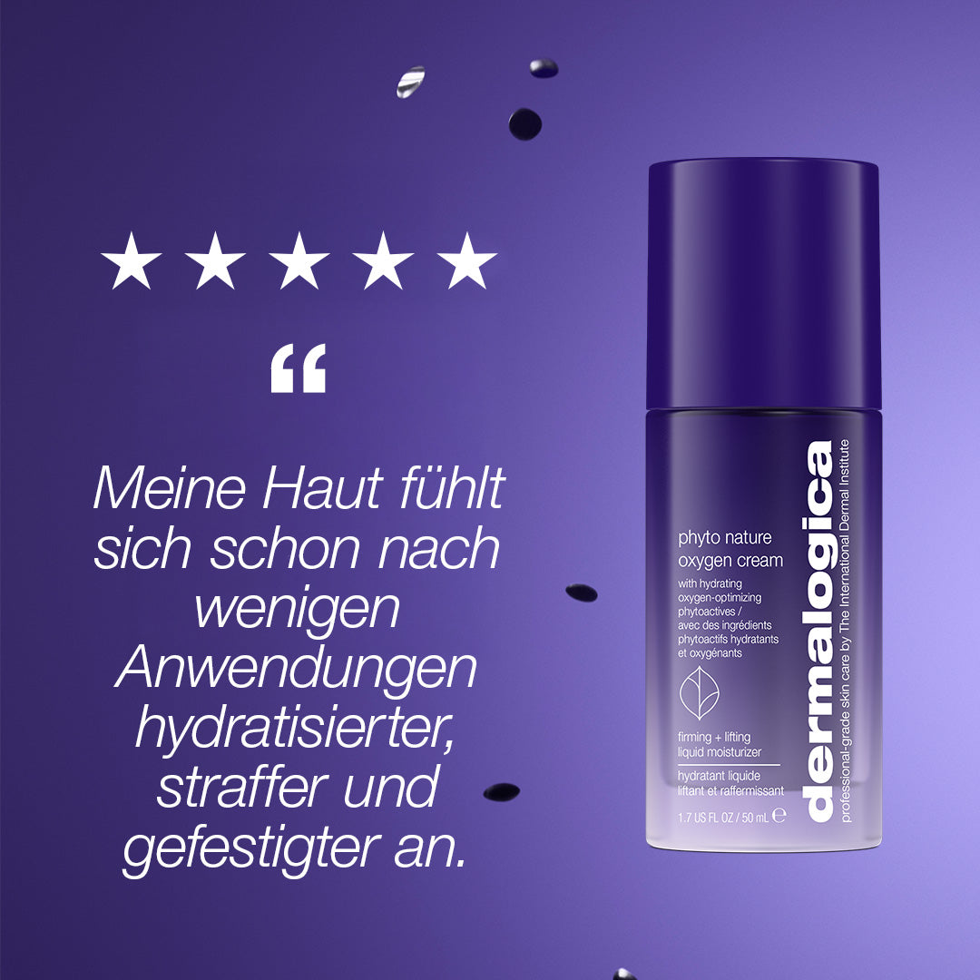 DERMALOGICA The Expert Lift Set – 3 Phyto Nature Originalgrößen, -, Phyto Oxygen Cream Wirkanspruch