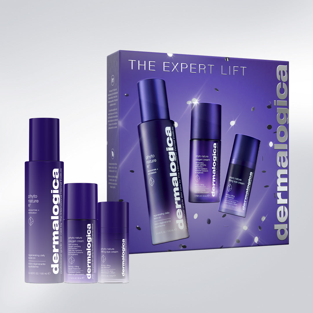 DERMALOGICA The Expert Lift Set – 3 Phyto Nature Originalgrößen, -, Umkarton und Einzelprodukte