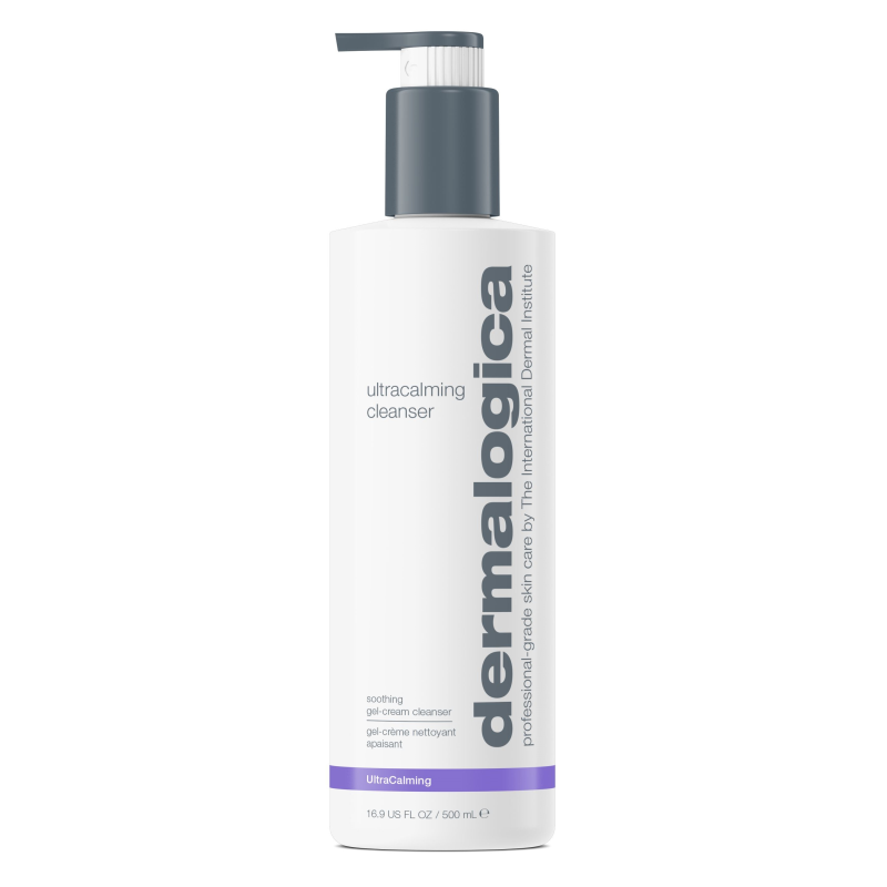 DERMALOGICA Ultra Calming Cleanser – Leichter, nicht schäumender Reiniger, der sanft über das Gesicht gleitet und Reizungen vermindert. , 500ml