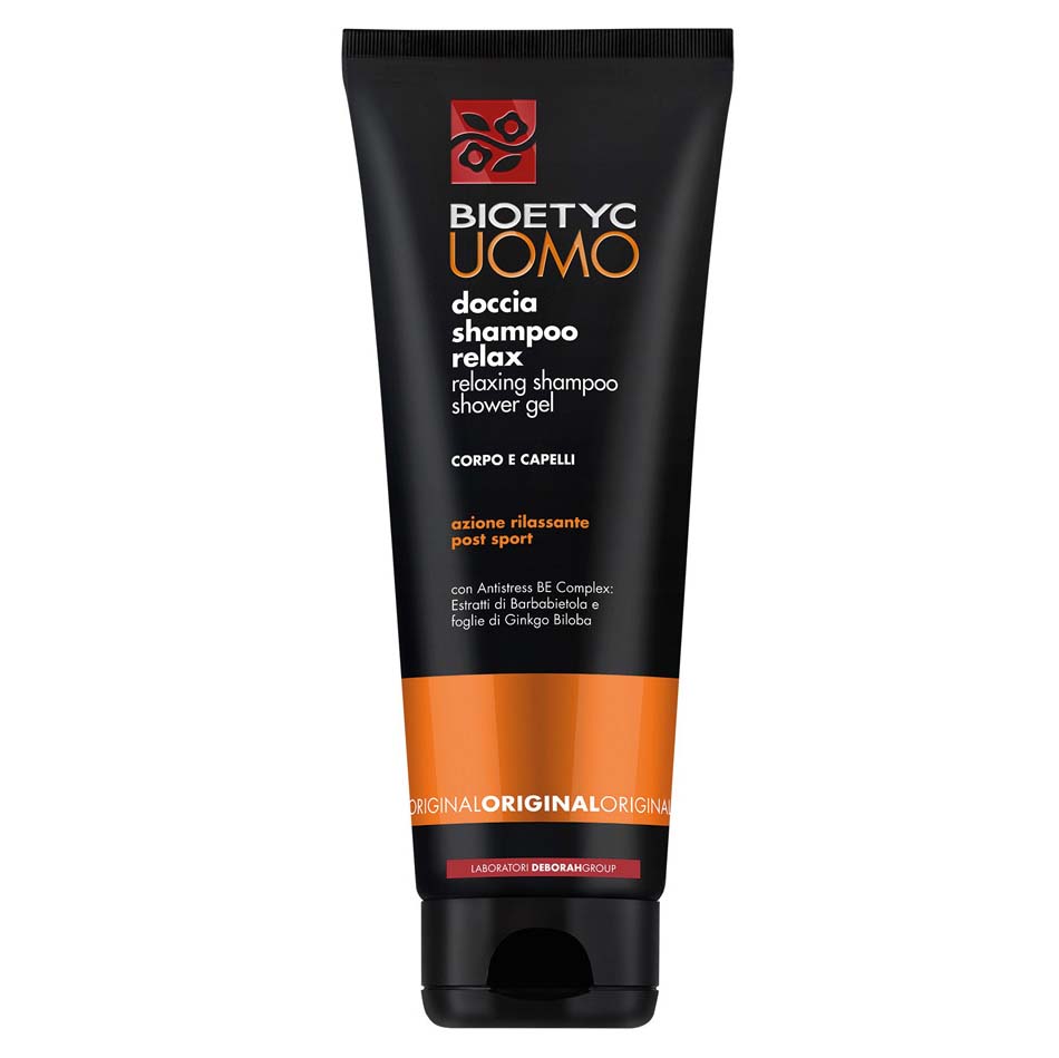 DERMOLAB UOMO relaxing shampoo shower gel original – Speziell für das Haar und die Haut von Männern entwickelt. Das perfekte Duschgel für die Anwendung nach dem Sport oder einem anstrengenden Tag. Entspannend und hydratisierend., 250ml