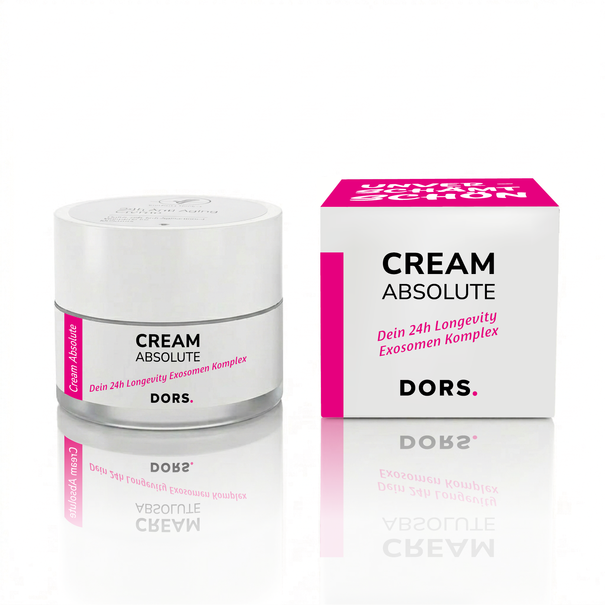 DORS CREAM absolute – Anti-Aging Creme für straffe Haut, 50ml, Tiegel und Umkarton