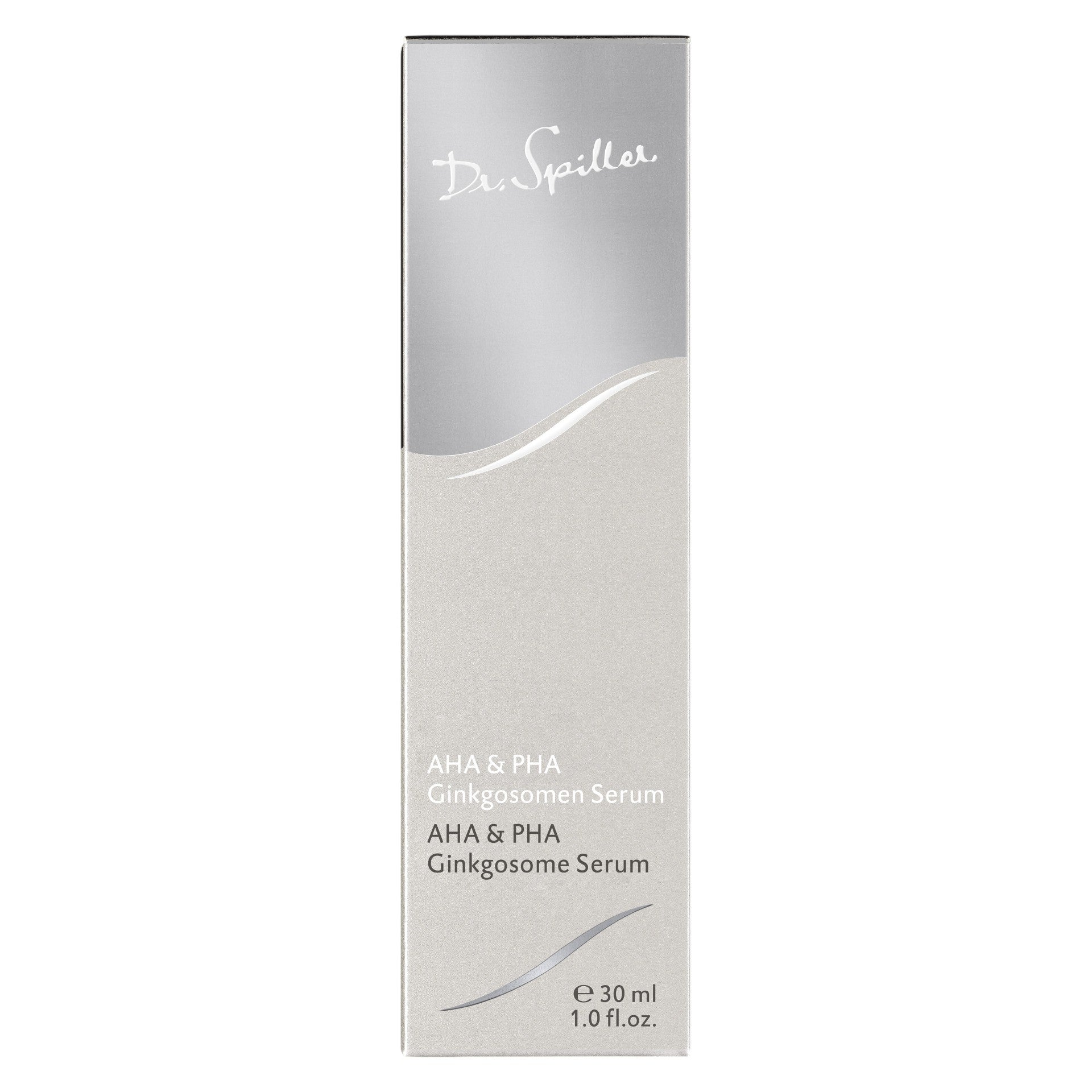 DR SPILLER AHA & PHA Ginkgosomen Serum – sanfte Hautverfeinerung, 30ml, Umkarton