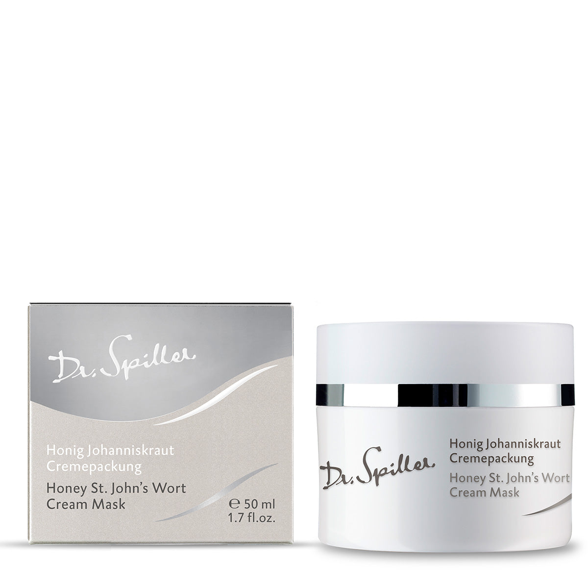 DR SPILLER Honig Johanniskraut Cremepackung – für gereizte Haut, 50 ml