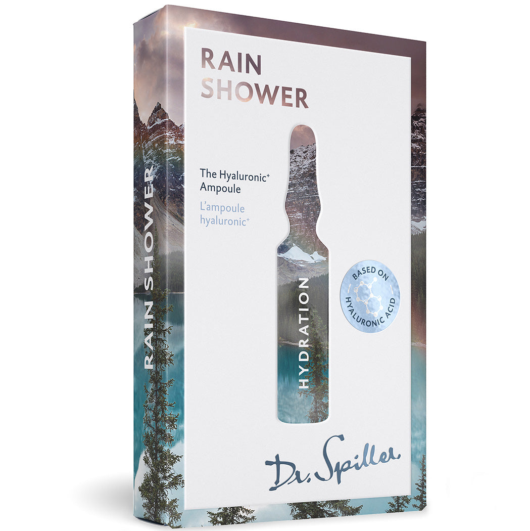 DR SPILLER Hydration - Rain Shower - The Hyaluronic+ Ampoule Umverpackung, 7 x 2 ml