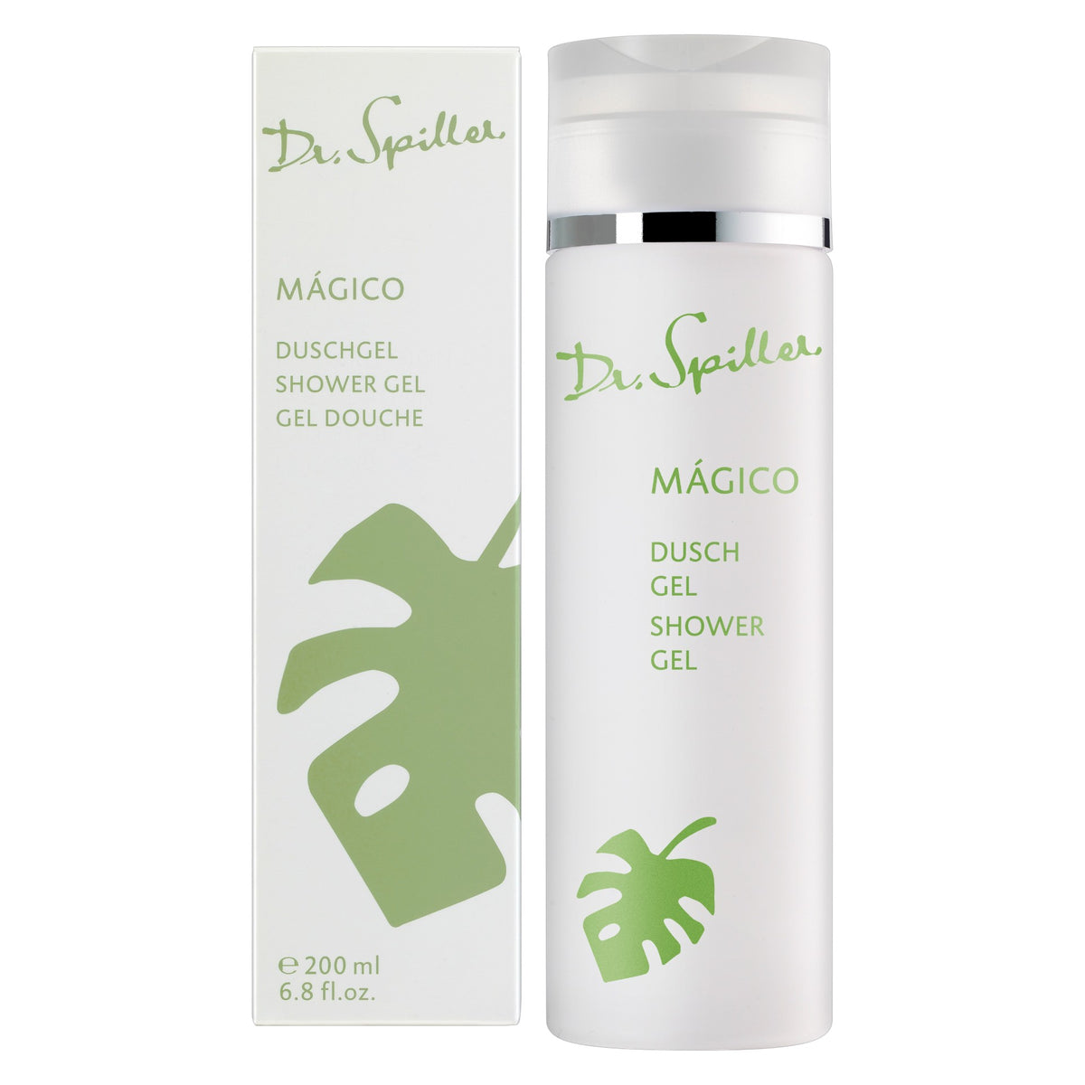 DR SPILLER MÁGICO Duschgel  – Feuchtigkeit, Schutz & exotischer Duft, 200ml, spender mit Umkarton