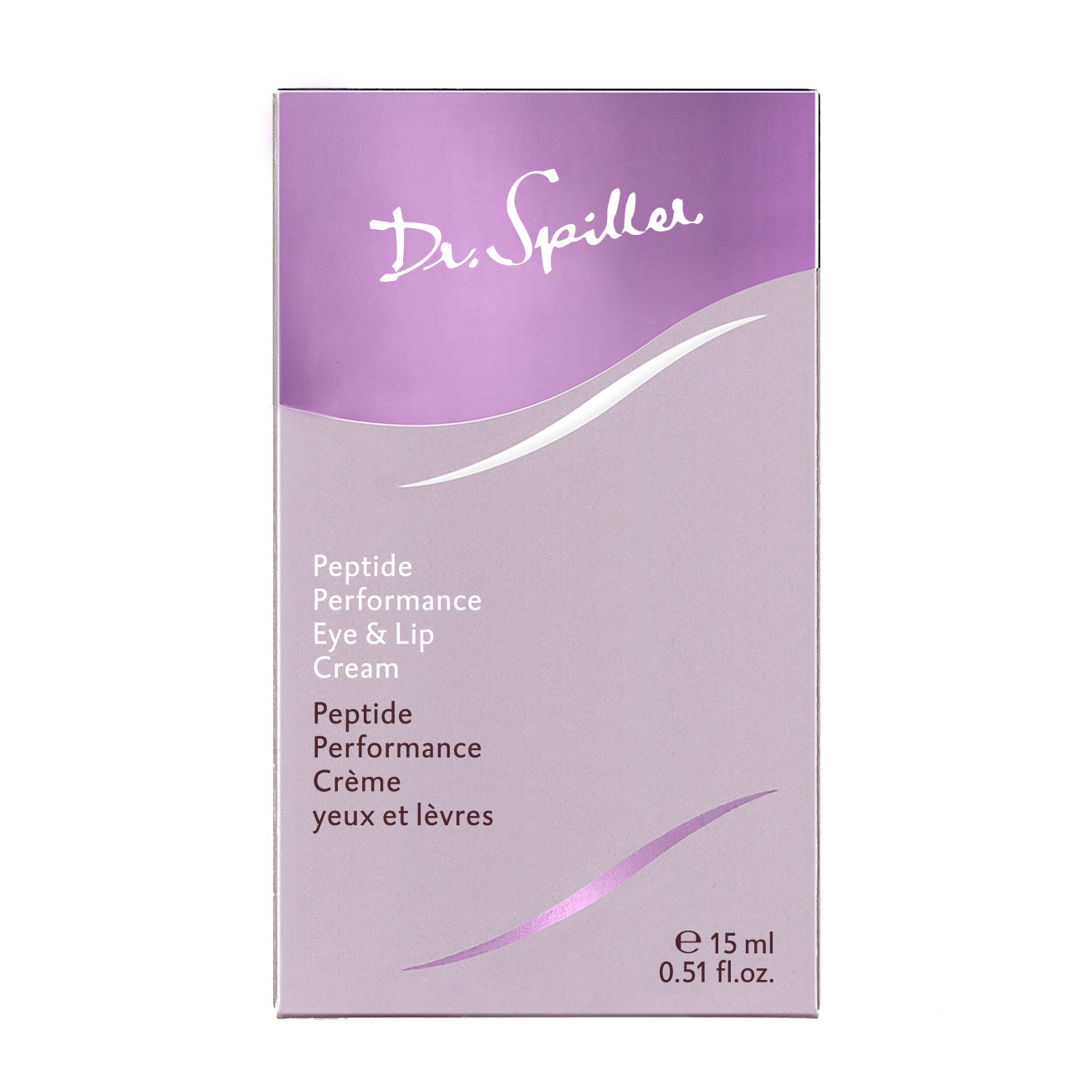DR SPILLER Peptide Performance Eye & Lip Cream – Umverpackung, 15ml