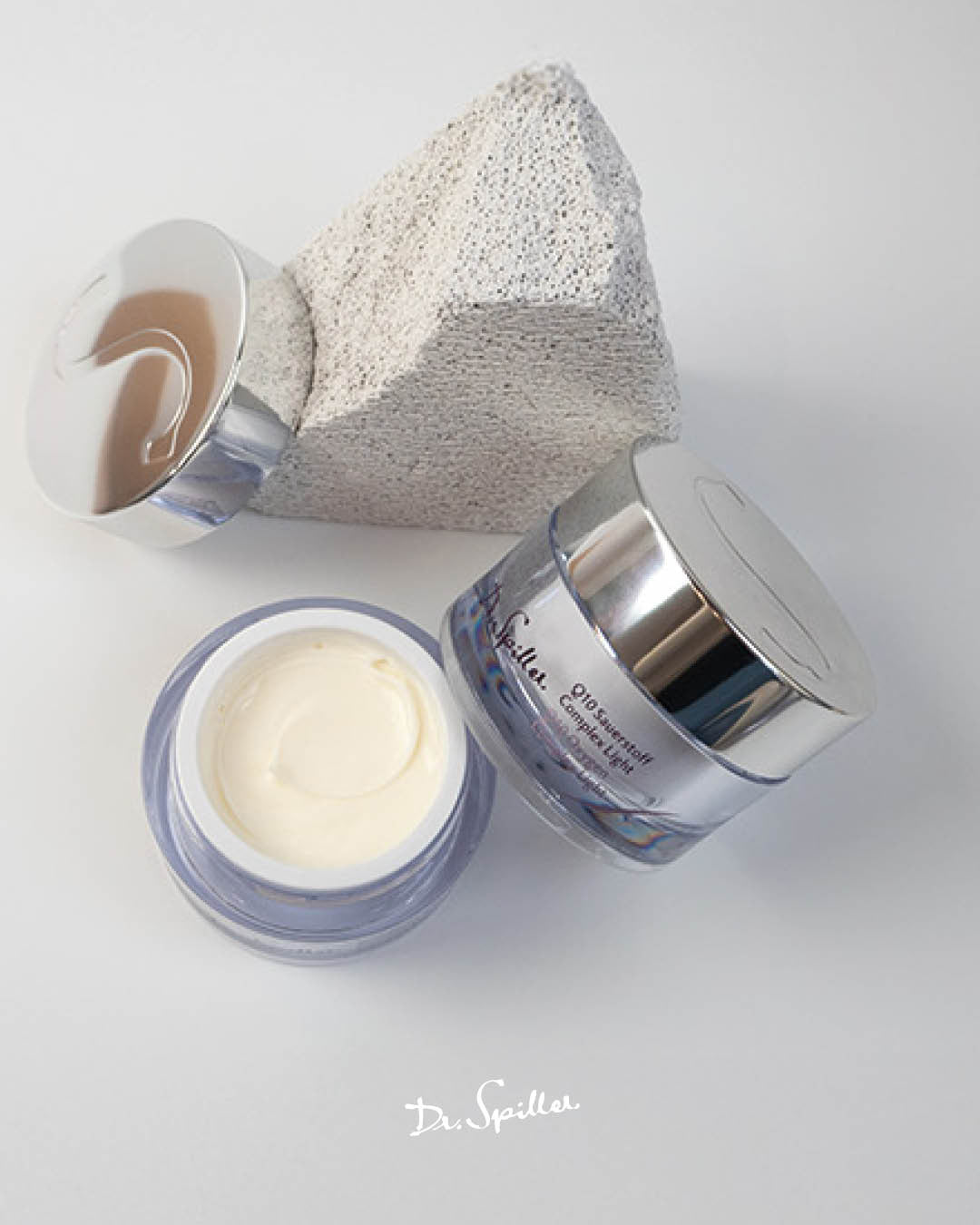 DR SPILLER Q10 Sauerstoff Complex Light – 50 ml, offener und geschlossener Tiegel bei Stein
