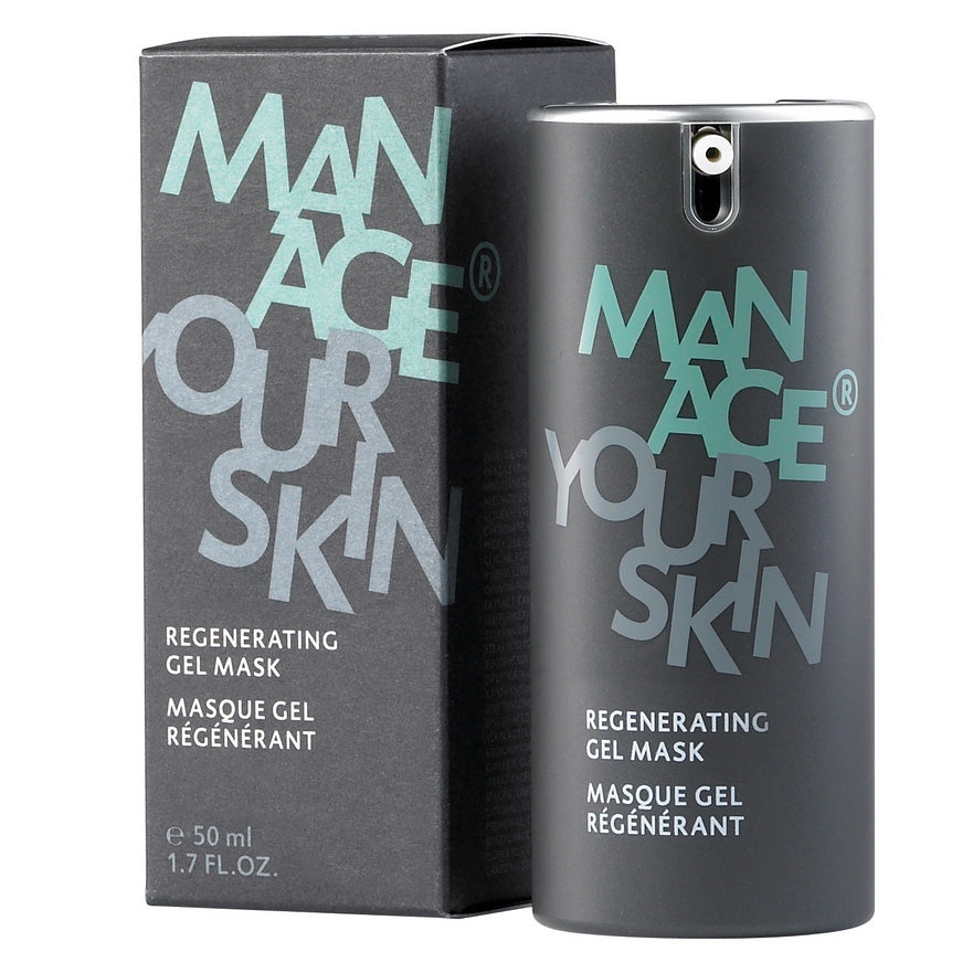 DR SPILLER Regenerating Gel Mask Spender und Umverpackung, 50 ml