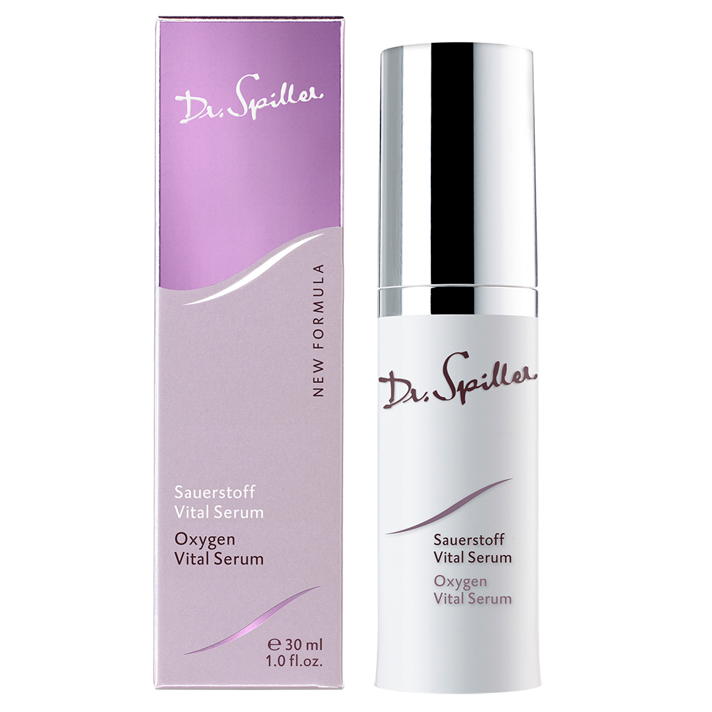 DR SPILLER Sauerstoff Vital Serum Spender und Umverpackung , 30 ml