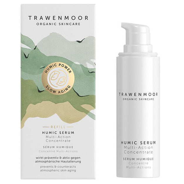 DR SPILLER TRAWENMOOR Humic Serum Refill Spender und Umverpackung, 30 ml