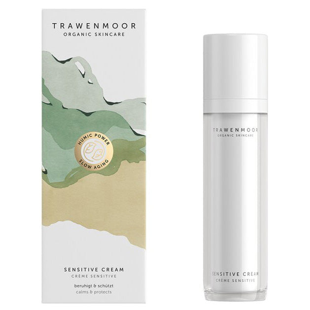 DR SPILLER TRAWENMOOR Sensitiv Cream Umverpackung und Spender, 50 ml