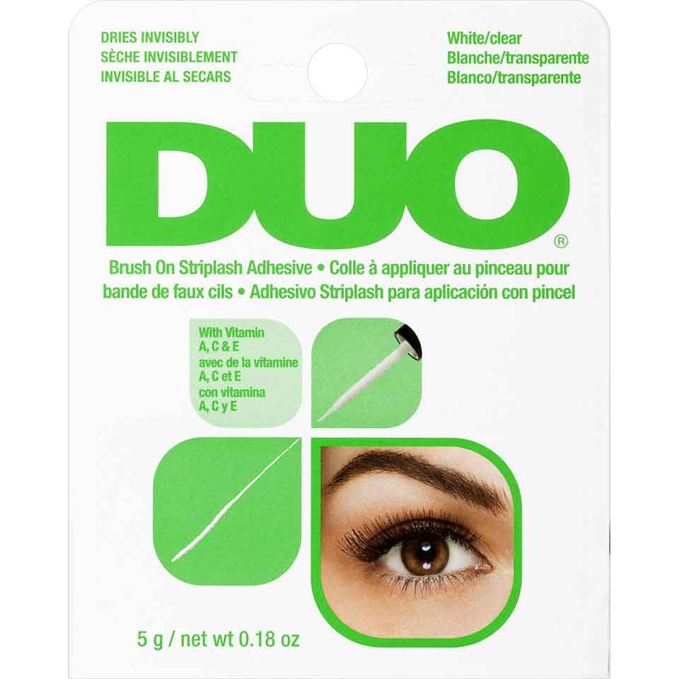 DUO Brush on Wimpernkleber – latexfrei, 5g, Verpackung Vorderseite