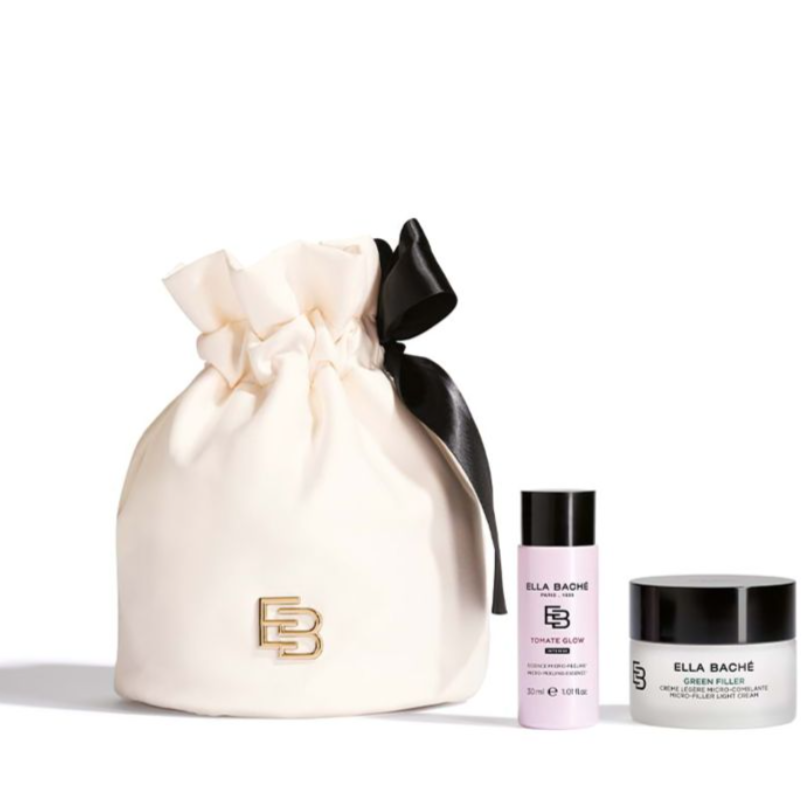 ELLA BACHE GREEN FILLER Beautiful Skin Duo – Noel Collection 2025, -, Satinbeutel und Einzelprodukte