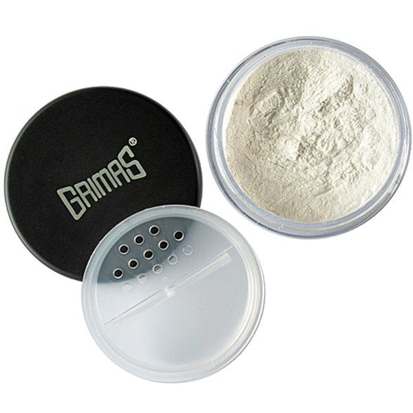 GRIMAS Colour Powder 07-silber-glanz – feines, silbernes Glanzpuder für Make-up & Body, 3g