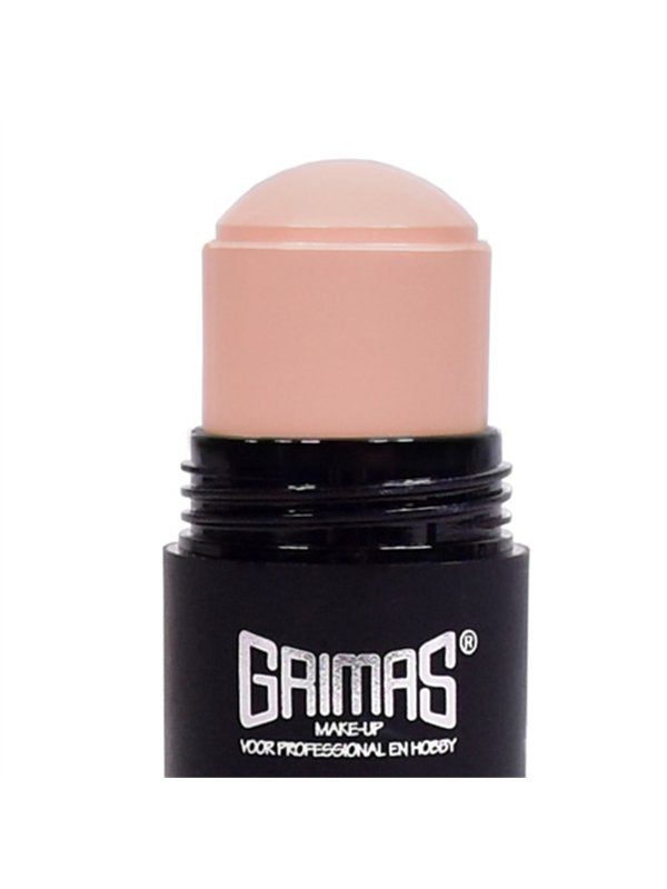 GRIMAS Covercream Stick W1 – heller Bühnenton, 16ml, Detailansicht Farbe
