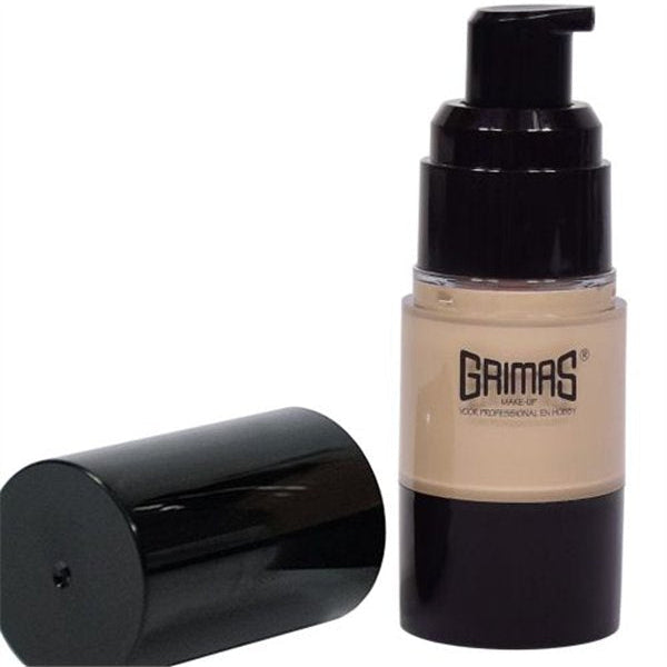 GRIMAS Foundation G3 – Satin-Make-up mit variabler Deckkraft, 20ml, Pumpspender