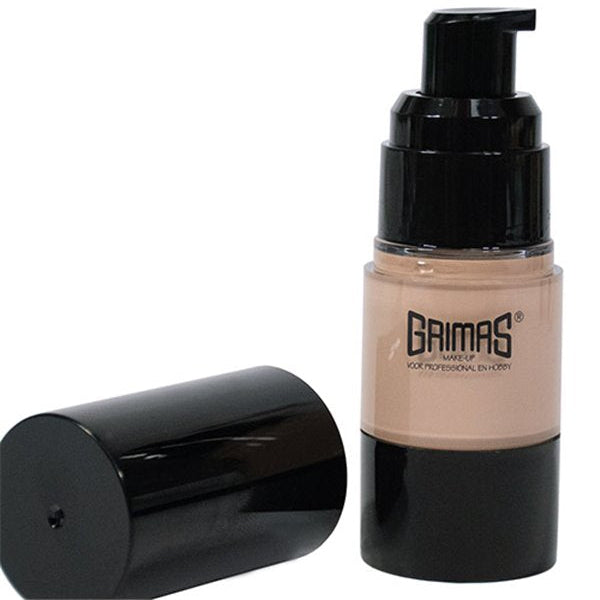GRIMAS Foundation G4 – Satin-Make-up mit variabler Deckkraft, 20ml, Pumpspender