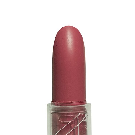 GRIMAS Lipstick PURE matt 5-24 – intensiv-mattes, elegantes Rotbraun, 3,5g, Detailaufnahme Lippenstift offen