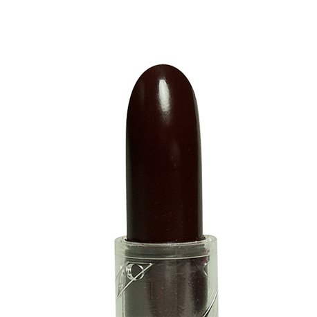GRIMAS Lipstick PURE matt aubergine 5-7, 3,5g, Detailaufnahme Lippenstift offen