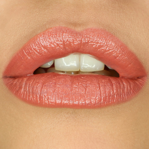 GRIMAS Lipstick PURE matt naturell braun 5-22, 3,5g, Farbe auf Lippen