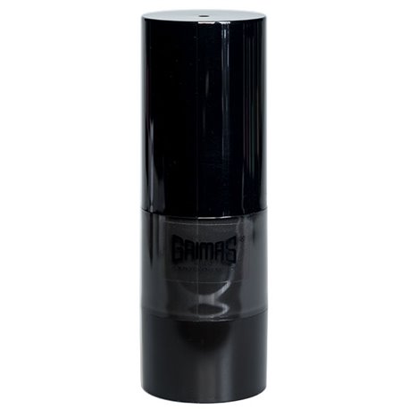 GRIMAS Liquid Make-up schwarz – Flüssiges, wasserbasiertes Make-up, 20ml, Pumpspender