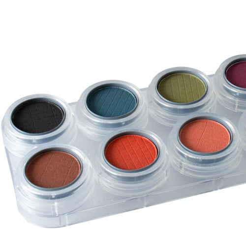 GRIMAS Rouge/Lidschattenpalette FM mit 12 Farben, 24g, detailansicht links