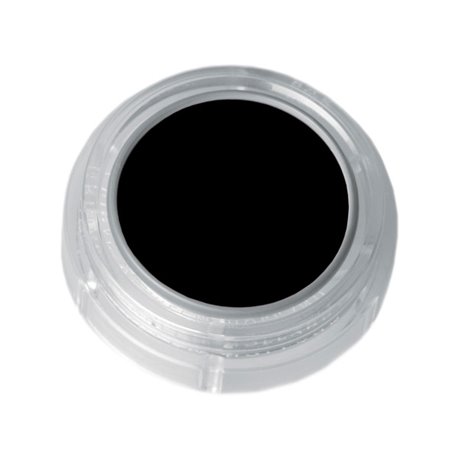 GRIMAS Water Make-up 101 schwarz – Brillante Farbe auf Wasserbasis, 2,5ml