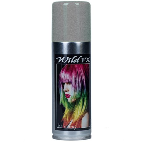 GRIMAS WildFX Color-Haarspray Silber , 125ml, Spraydose