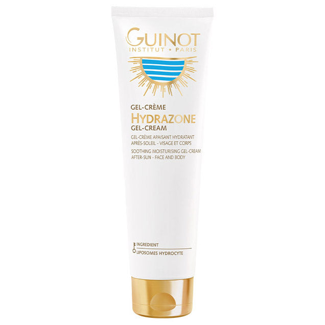 GUINOT After Sun Gel-Créme Hydrazone Visage & Body – After Sun Pflege für Gesicht & Körper, 150ml, Tube