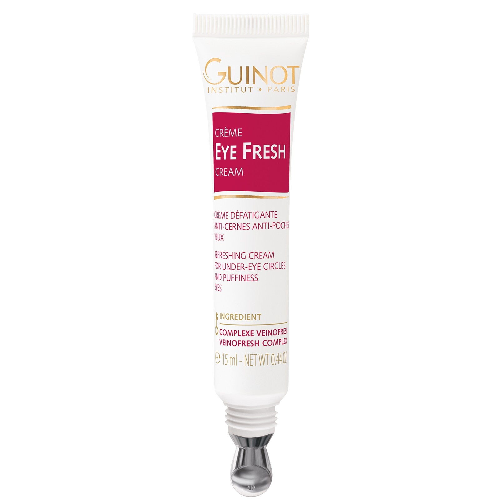 GUINOT Crème Eye Fresh – Erfrischende Augenpflege, 15ml, Tube