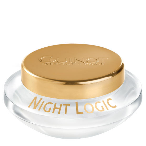 GUINOT Crème Night Logic – Regenerierende Nachtpflege, 50ml, Tiegel