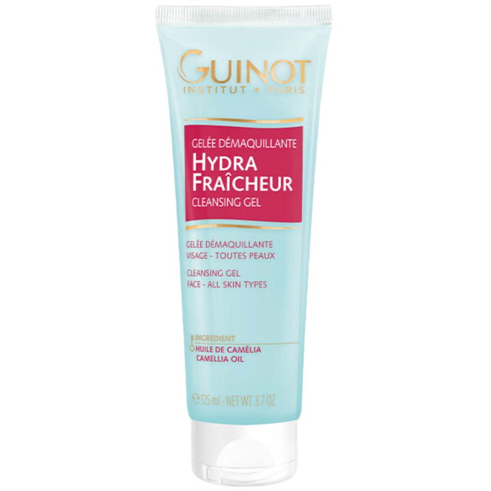 GUINOT Gelee Démaquillante Hydra Fraicheur  – 3-in-1 Reinigungsgel, 125ml, Tube