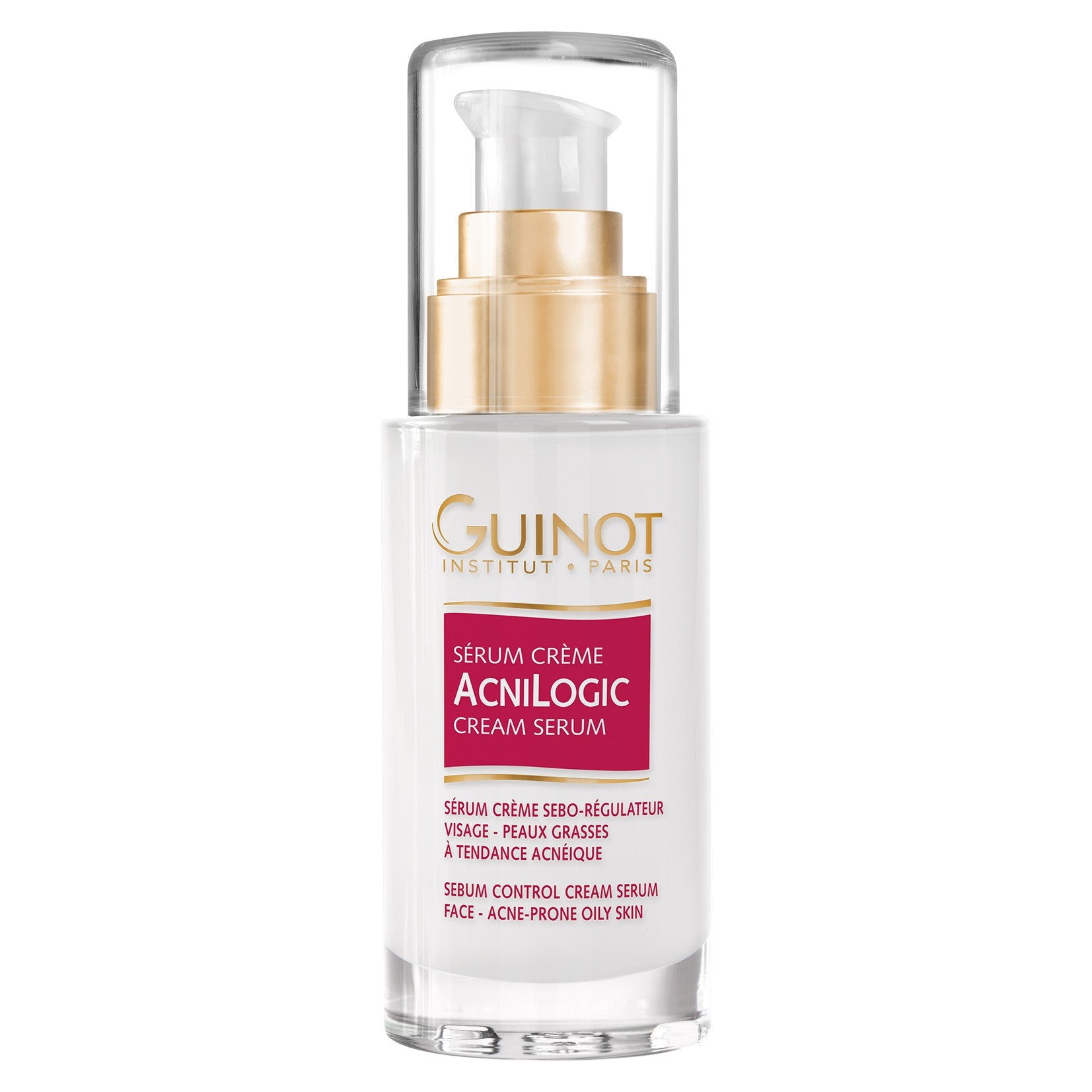 GUINOT Sérum Crème Acnilogic  – Serum für ein mattiertes, klares Hautbild, 30ml
